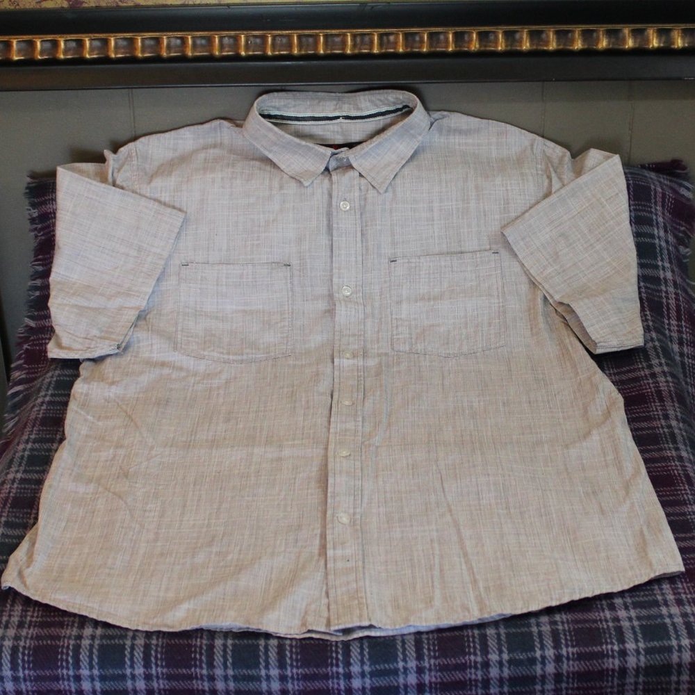 Stoic Men's Button Down Short Sleeve Shirt Size XL